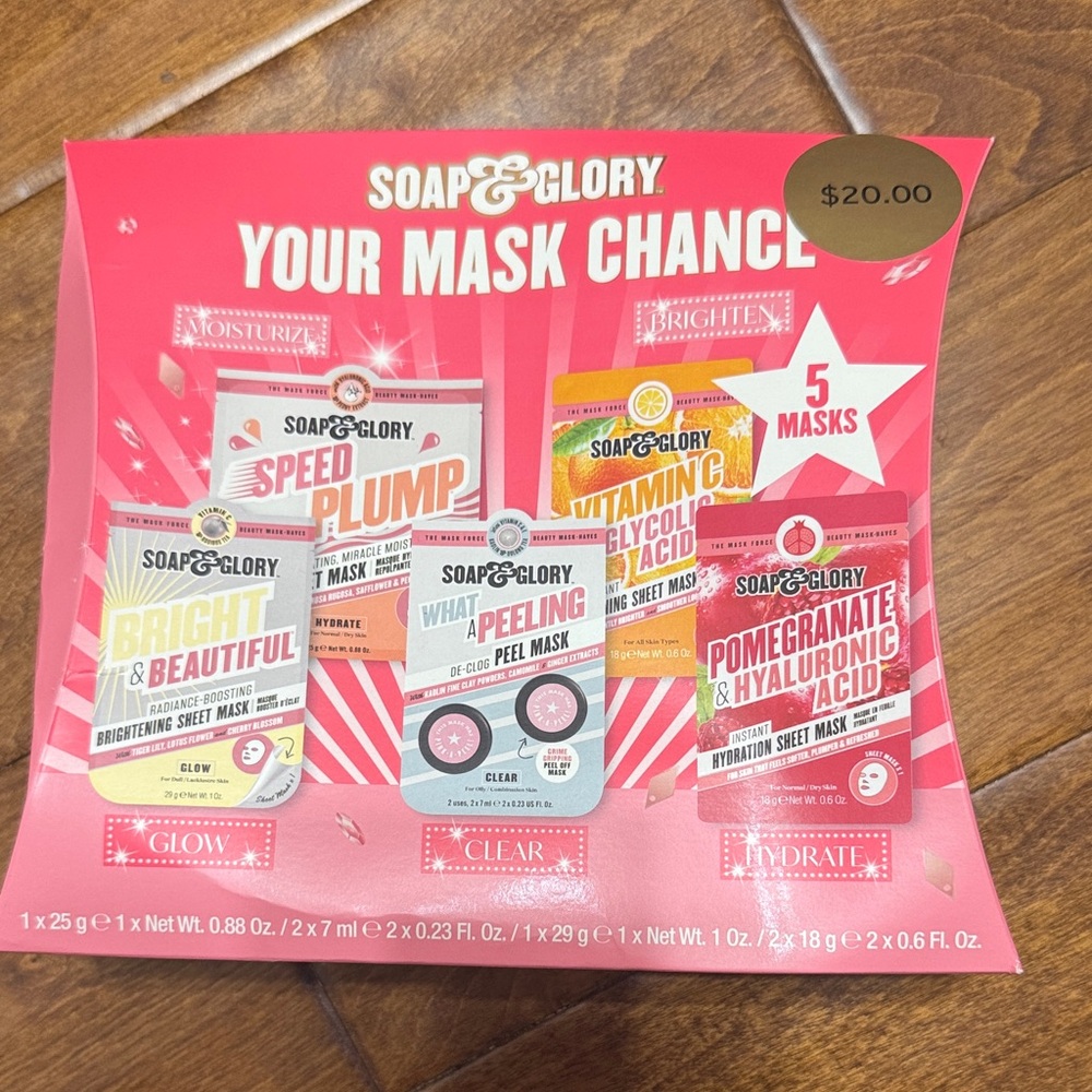 Soap & Glory Your Mask Chance 5 Mask Collection